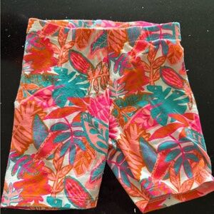 Cat‎ & Jack Colorful Leaf Print Shorts